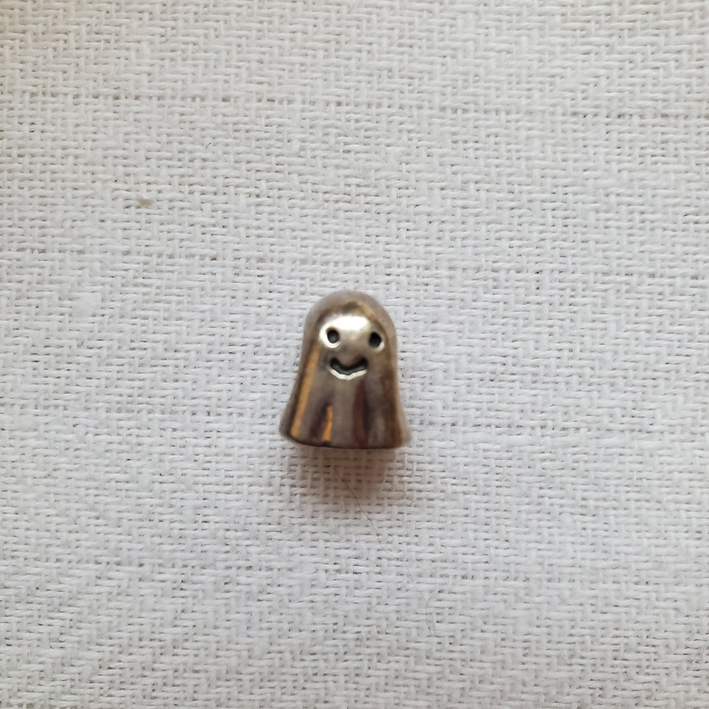 Pandora ghost charm stamped